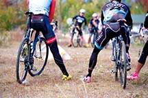 Gus' Raleigh Cross team training, October 2014