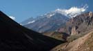 Last view of Aconcagua