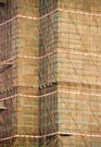 Bamboo and netting for building construction
