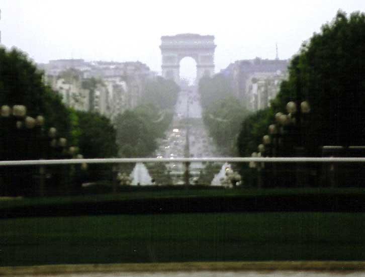 Arc de Triumph from Le Defence