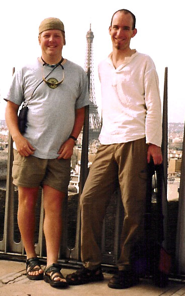 Scott and Peter on the Arc