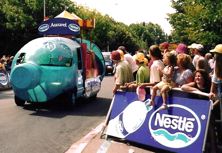 The Nestle-mobile