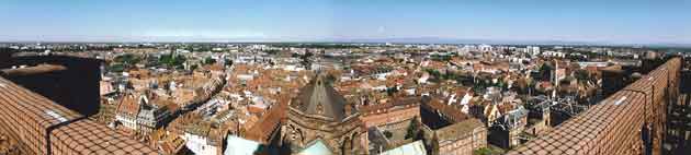 Strasbourg from above