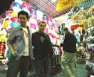 Young, Ralf and Beardsley tearing it up in the night market