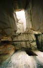 The marble ceiling of the mountainside cathedral - 8 stories up?