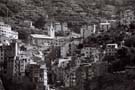 The town of Riomaggiore slithering down the gully