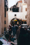 A view up one of many many many souq alleys, Damascus, Syria