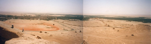 Panorama of Palmyra, Syria