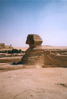 The one and only Sphinx, near Cairo, Egypt