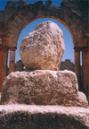 Pillar for St. Simon, near Aleppo, Syria