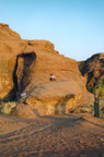 Jenn enjoying the view, Wadi Rum, Jordan