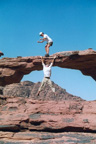 Jenn and Dave MI2ing, Wadi Rum, Jordan