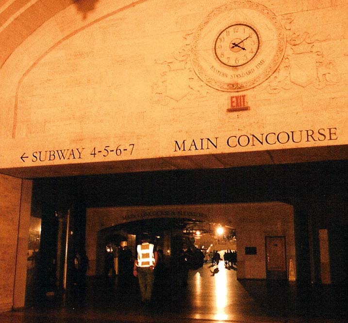 4:11pm in Grand Central, the next day