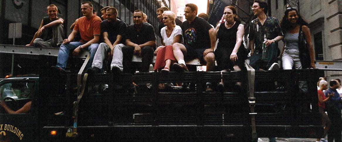 Hitching a ride on the ladder of fortune