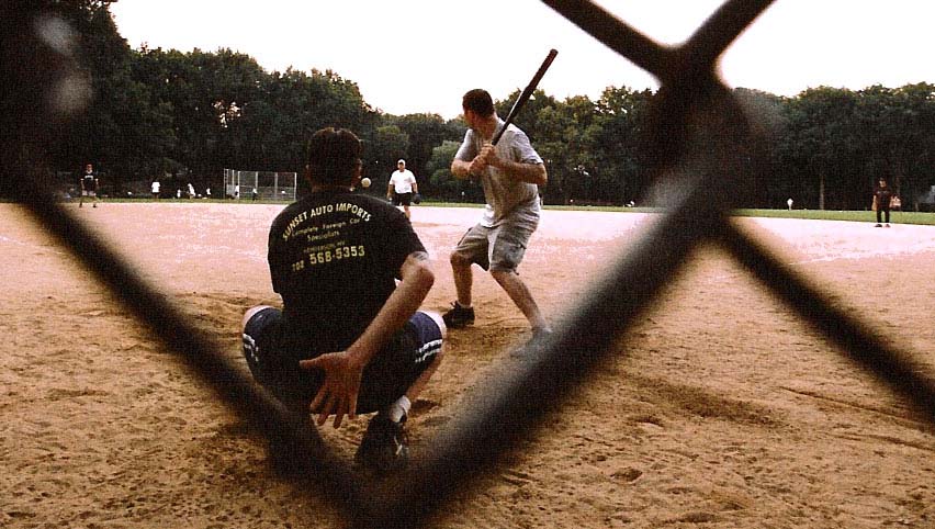 A little softball in Central Park