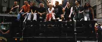 Hitching a ride on the ladder of fortune