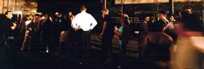 The street vendors made just a little money!