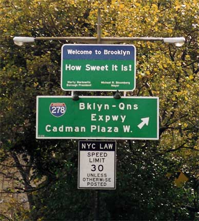 'No sleep til Brooklyn' - Beastie Boys