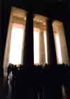 The Lincoln Memorial in colour