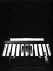Lincoln Memorial lit at night