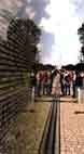 The Vietnam Memorial with the Washington Monument beyond