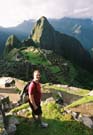 Chris at Machu Picchu