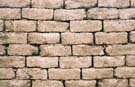 Mud bricks are easier to build with