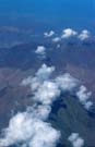 Clouds following the mountaintops