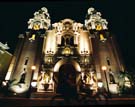 Minaflores church - note the bicycles in front