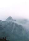Machu Picchu in the mist - pre morning light