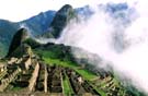 Machu Picchu in the mist