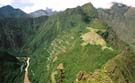 Machu Picchu looking down from Wynu Picchu