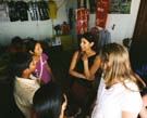 Veena and Maryann speaking and listening